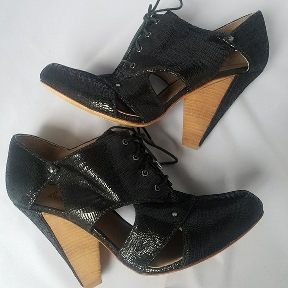 Belle by Sigerson Morrison bootie shoes heels sz 9 - Picture 1 of 8